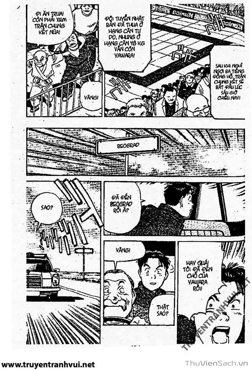 Truyện Tranh Tiểu Thư Nhu Đạo - Yawara! trang 6