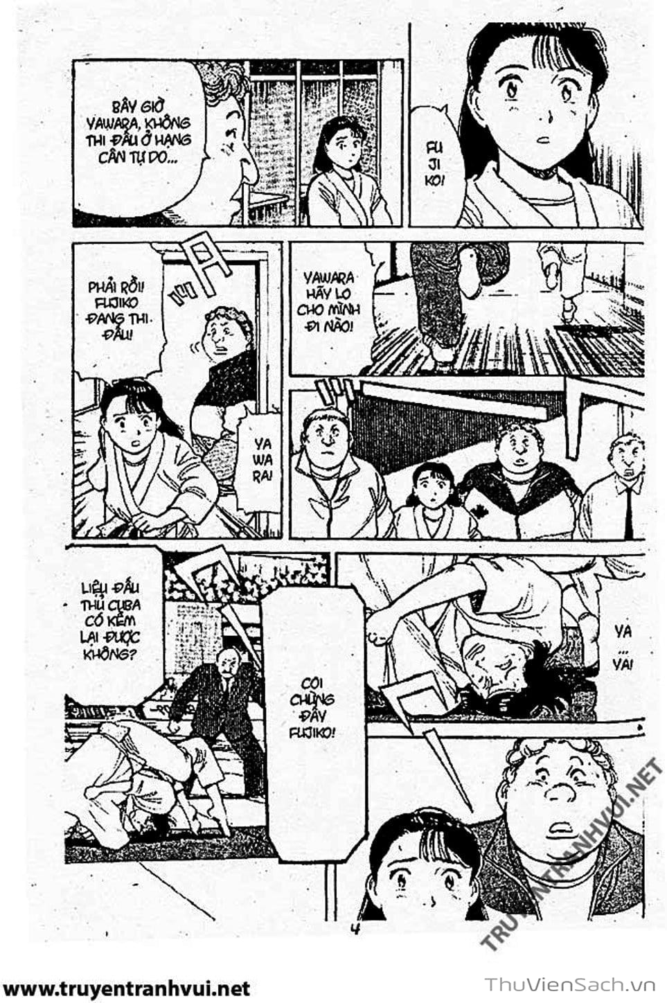 Truyện Tranh Tiểu Thư Nhu Đạo - Yawara! trang 6