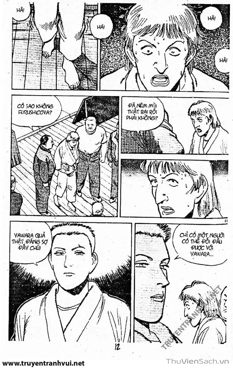Truyện Tranh Tiểu Thư Nhu Đạo - Yawara! trang 6