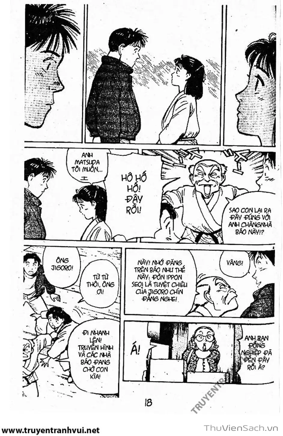 Truyện Tranh Tiểu Thư Nhu Đạo - Yawara! trang 6