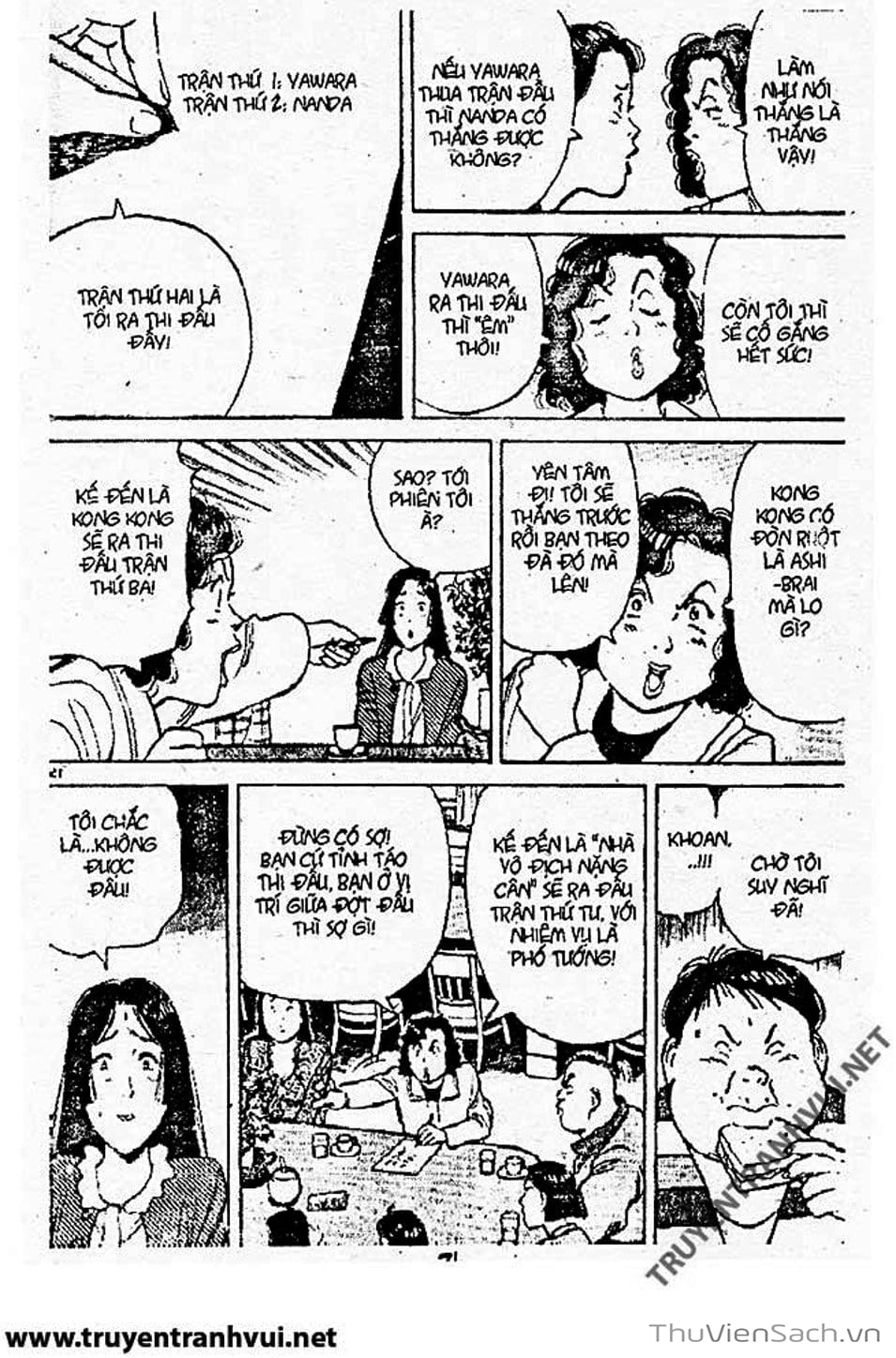 Truyện Tranh Tiểu Thư Nhu Đạo - Yawara! trang 6