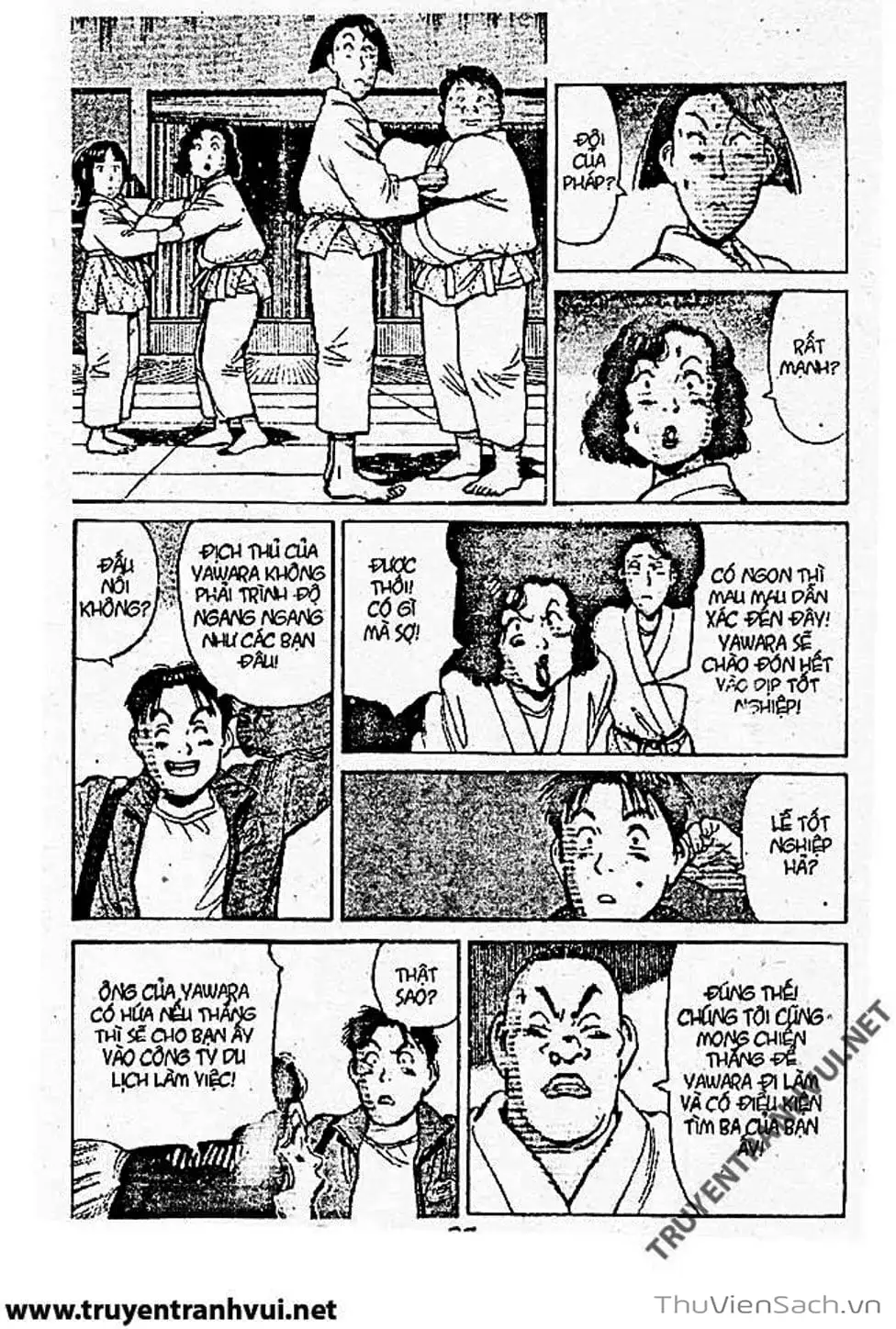 Truyện Tranh Tiểu Thư Nhu Đạo - Yawara! trang 6