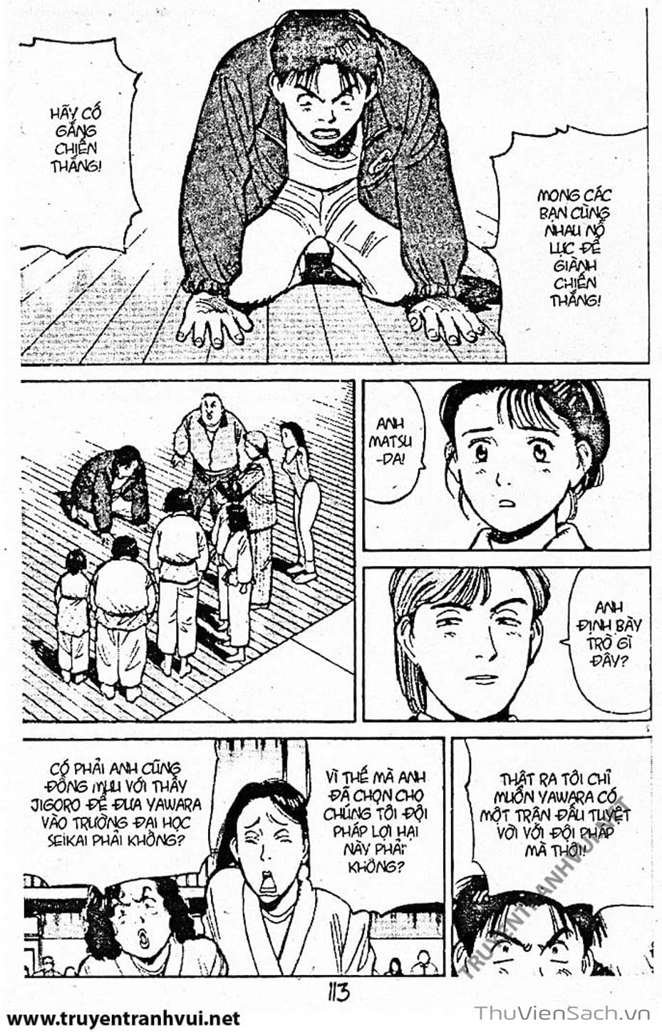 Truyện Tranh Tiểu Thư Nhu Đạo - Yawara! trang 6