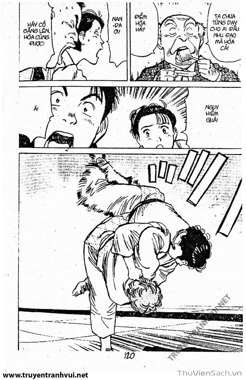 Truyện Tranh Tiểu Thư Nhu Đạo - Yawara! trang 6