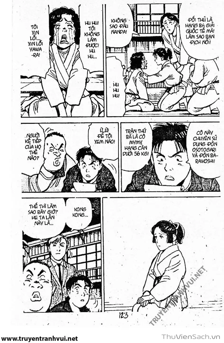 Truyện Tranh Tiểu Thư Nhu Đạo - Yawara! trang 6