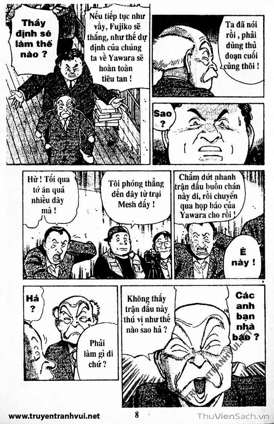 Truyện Tranh Tiểu Thư Nhu Đạo - Yawara! trang 6