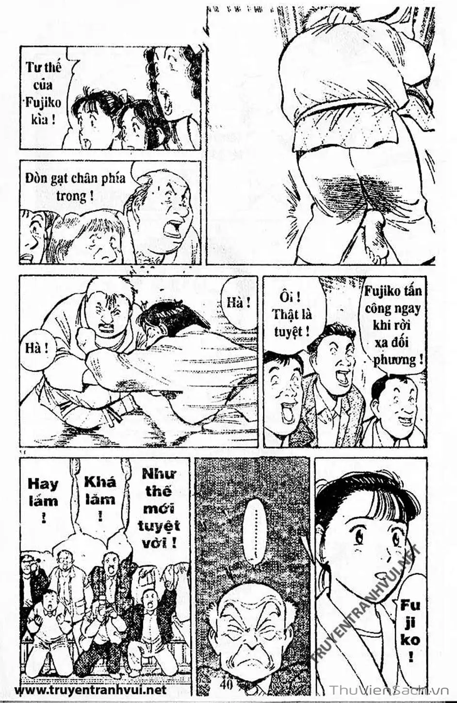 Truyện Tranh Tiểu Thư Nhu Đạo - Yawara! trang 6