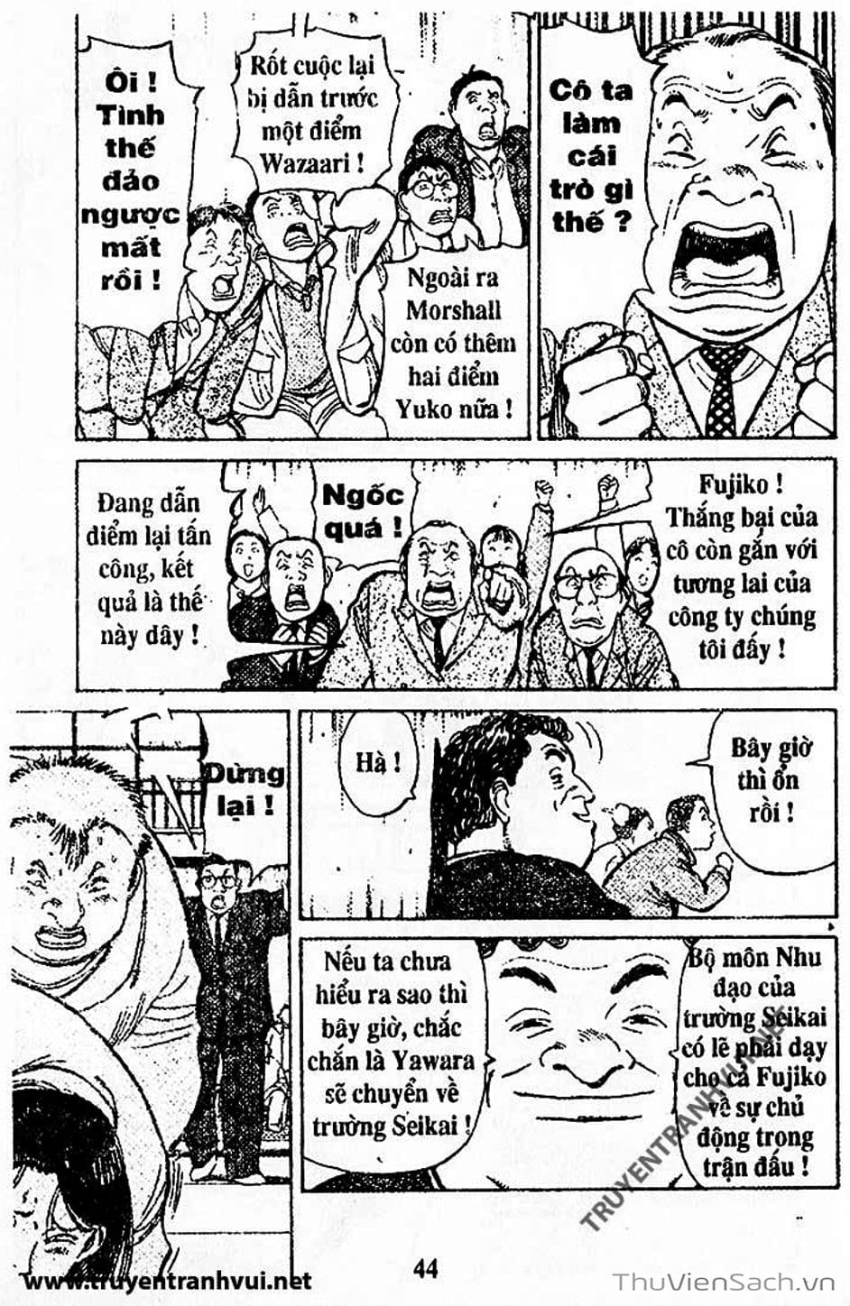 Truyện Tranh Tiểu Thư Nhu Đạo - Yawara! trang 6