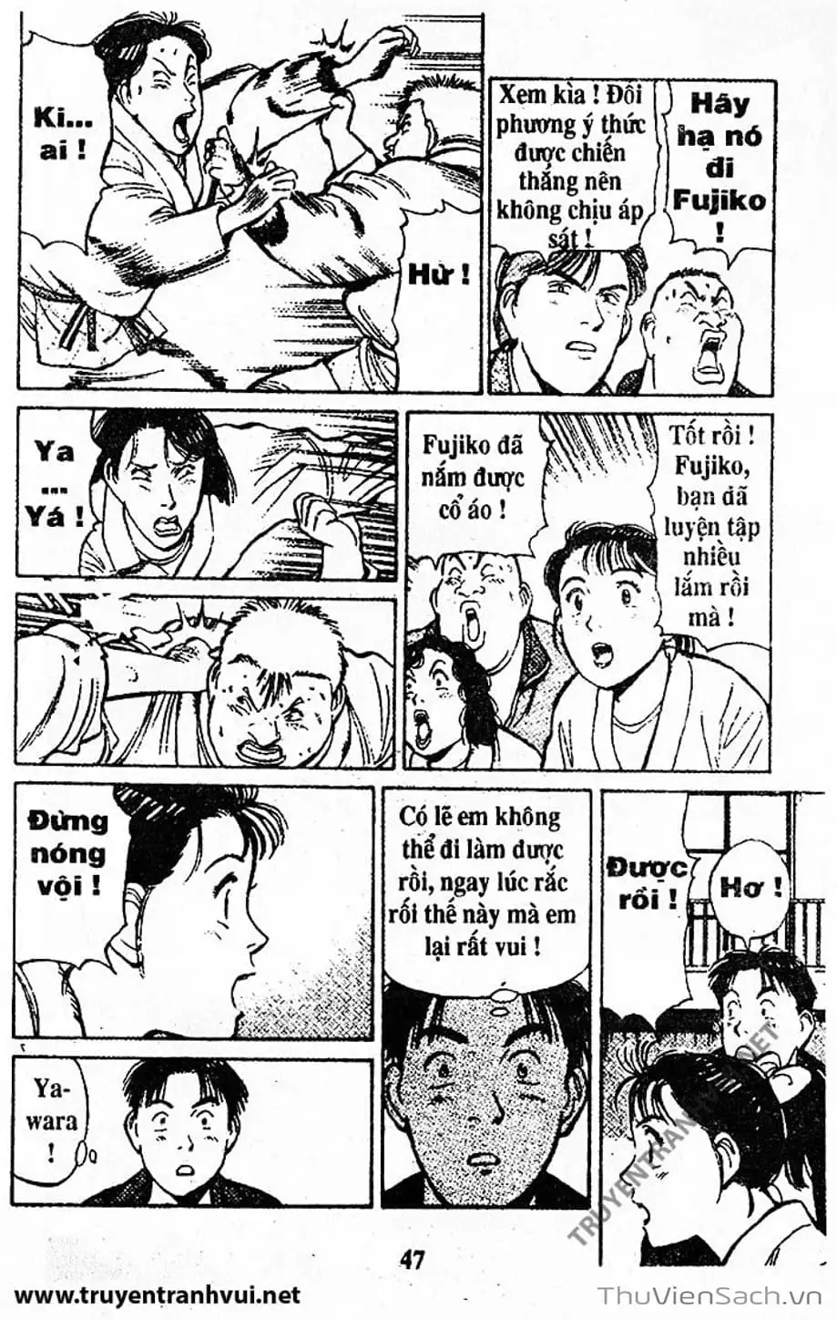 Truyện Tranh Tiểu Thư Nhu Đạo - Yawara! trang 6