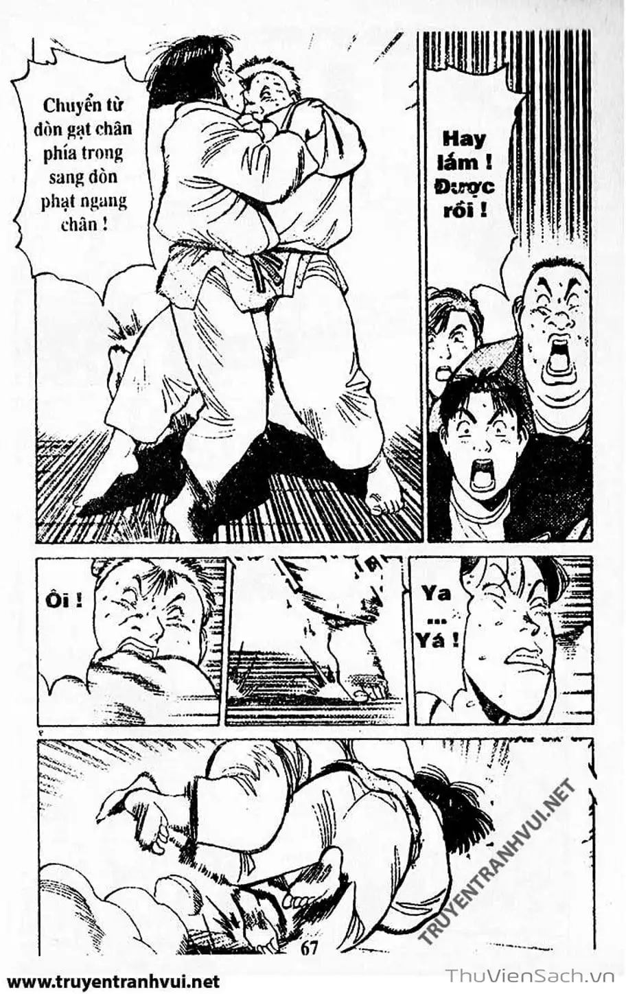 Truyện Tranh Tiểu Thư Nhu Đạo - Yawara! trang 6