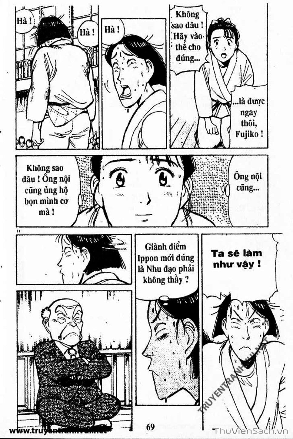 Truyện Tranh Tiểu Thư Nhu Đạo - Yawara! trang 6