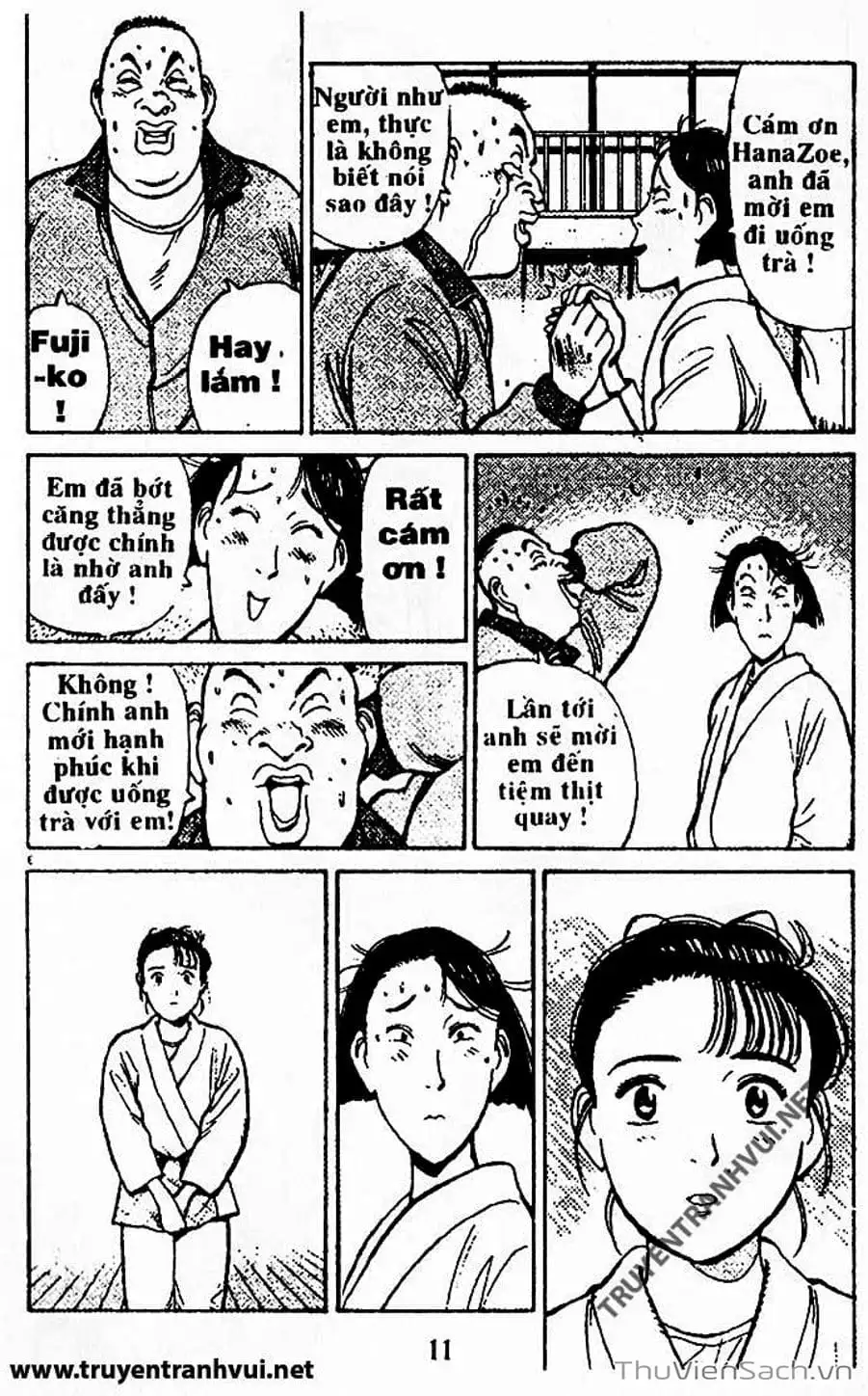 Truyện Tranh Tiểu Thư Nhu Đạo - Yawara! trang 6