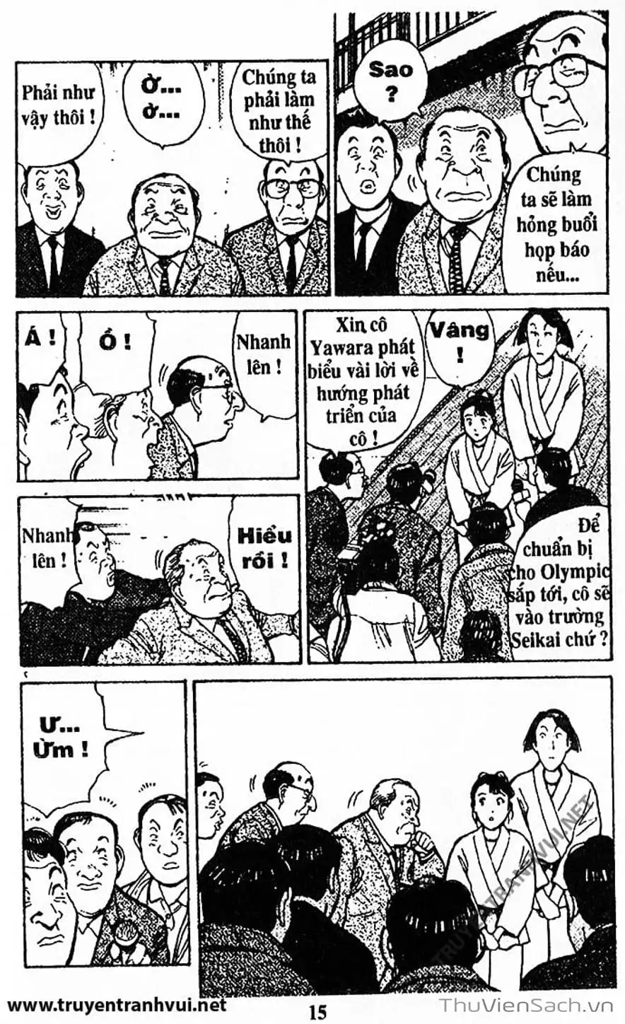 Truyện Tranh Tiểu Thư Nhu Đạo - Yawara! trang 6