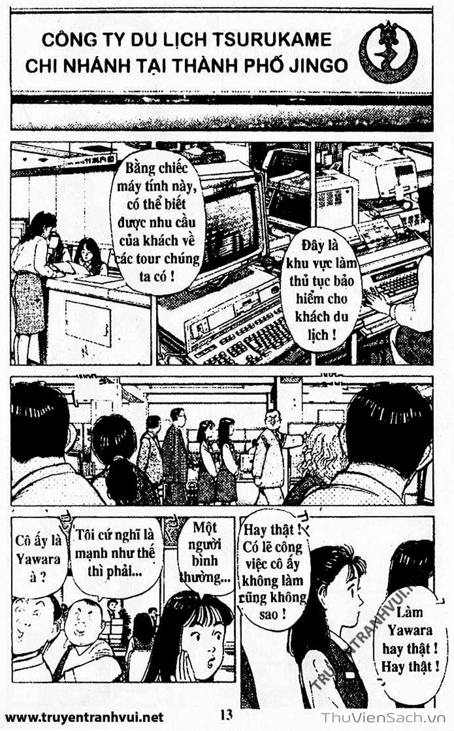 Truyện Tranh Tiểu Thư Nhu Đạo - Yawara! trang 6