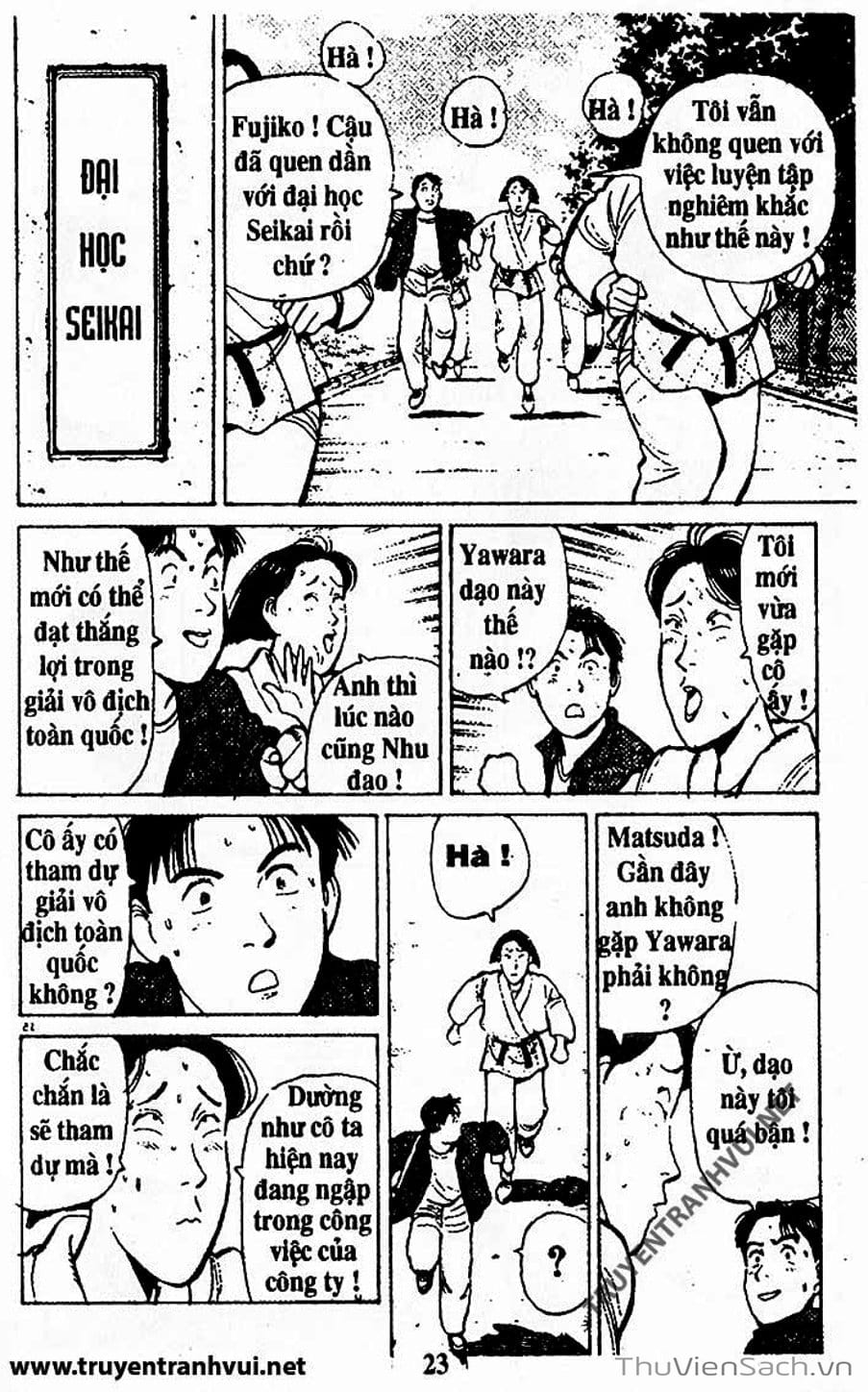 Truyện Tranh Tiểu Thư Nhu Đạo - Yawara! trang 6