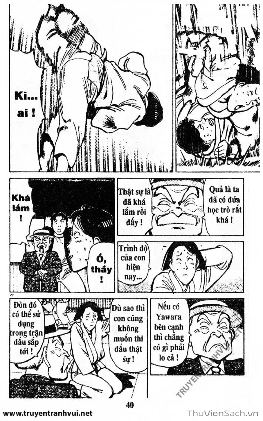 Truyện Tranh Tiểu Thư Nhu Đạo - Yawara! trang 6