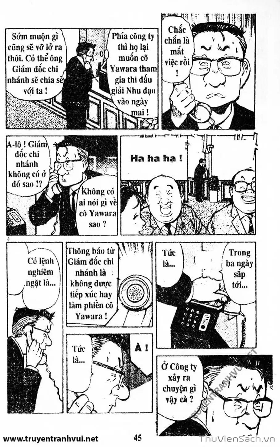 Truyện Tranh Tiểu Thư Nhu Đạo - Yawara! trang 6