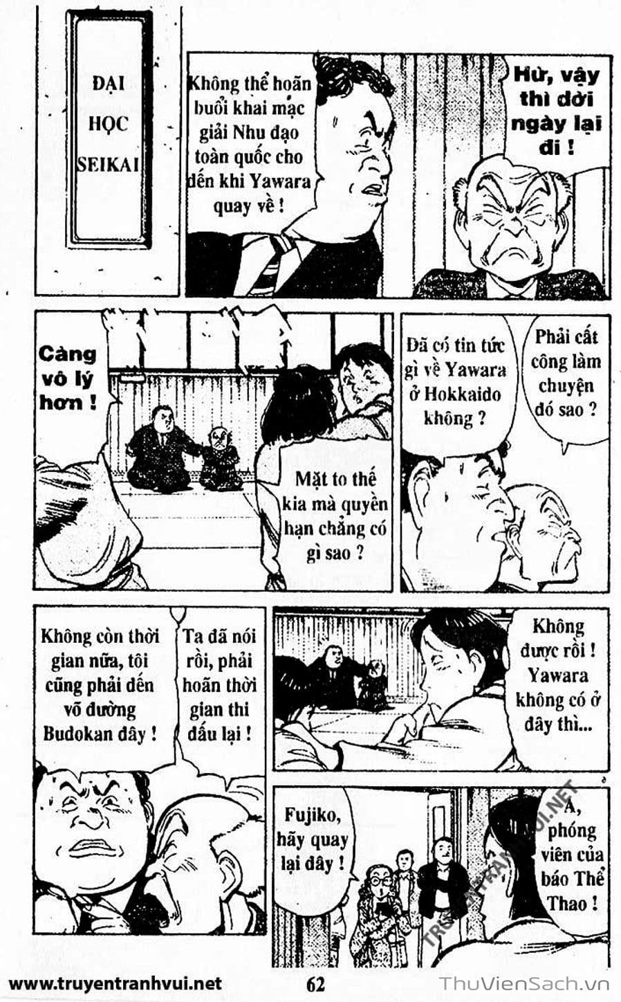 Truyện Tranh Tiểu Thư Nhu Đạo - Yawara! trang 3637