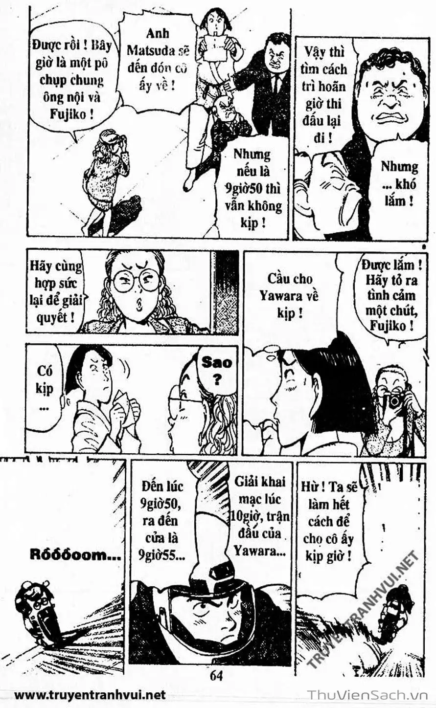 Truyện Tranh Tiểu Thư Nhu Đạo - Yawara! trang 6