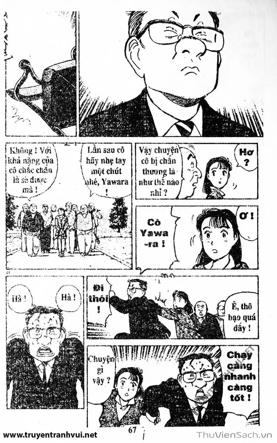 Truyện Tranh Tiểu Thư Nhu Đạo - Yawara! trang 6