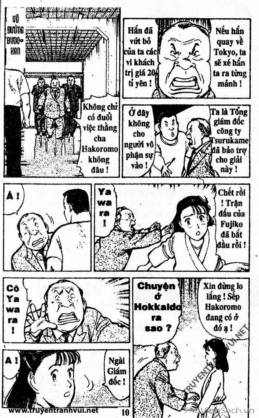 Truyện Tranh Tiểu Thư Nhu Đạo - Yawara! trang 6