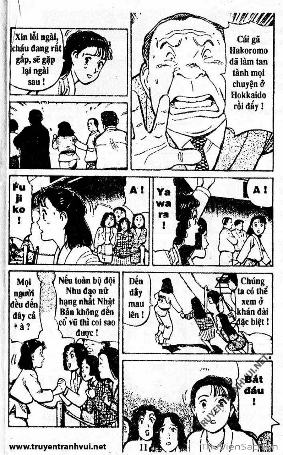 Truyện Tranh Tiểu Thư Nhu Đạo - Yawara! trang 6