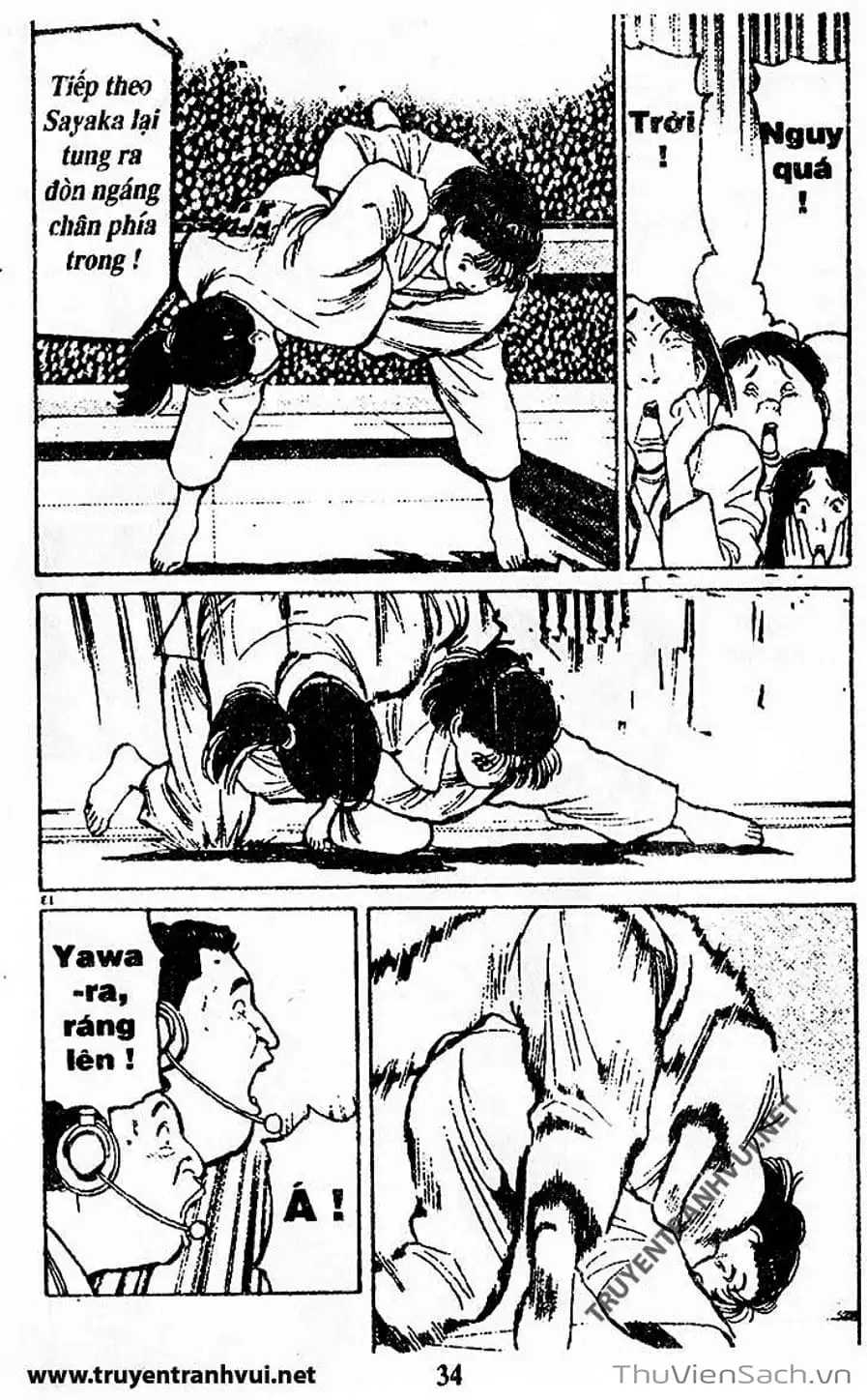 Truyện Tranh Tiểu Thư Nhu Đạo - Yawara! trang 6