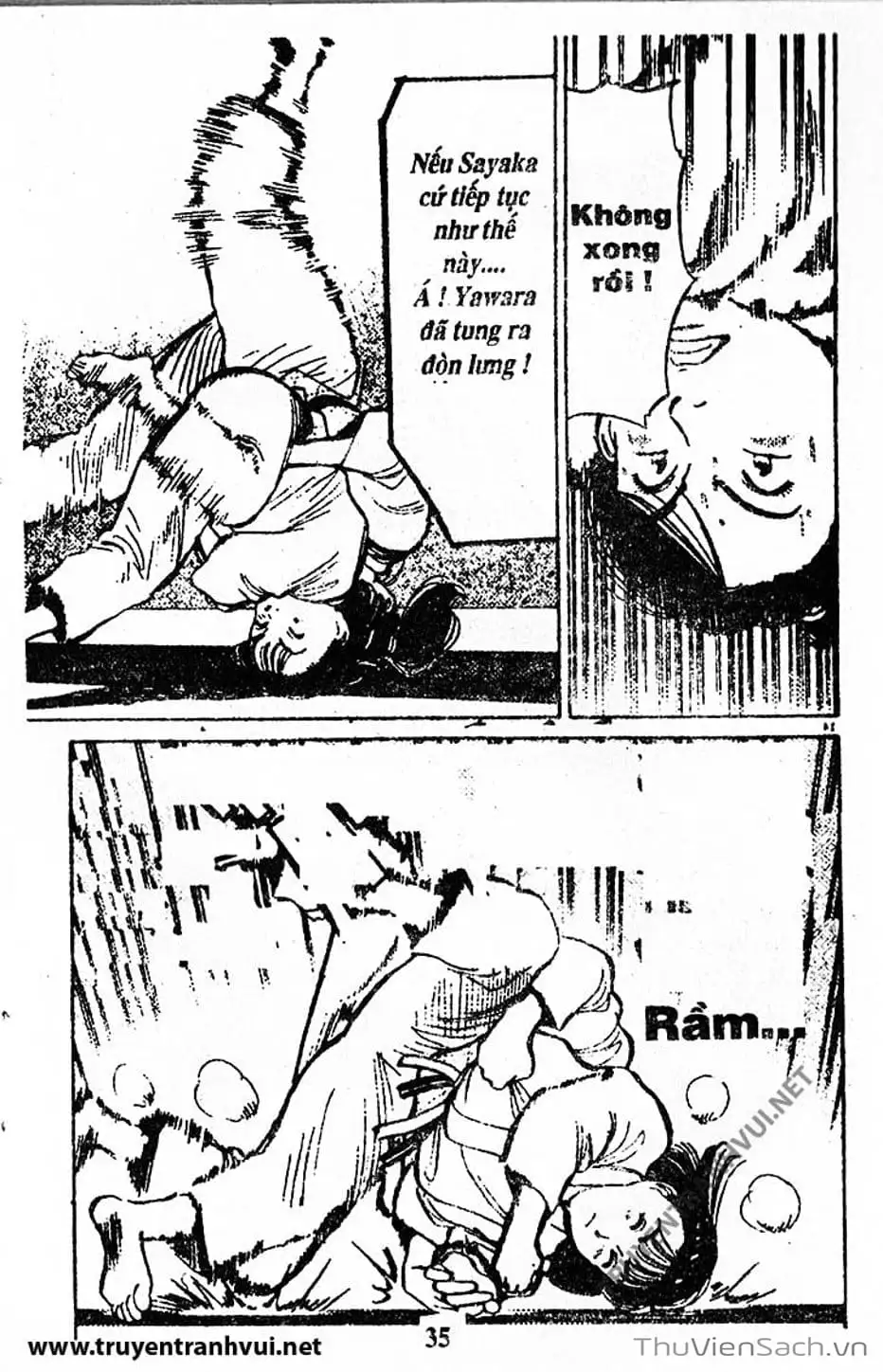 Truyện Tranh Tiểu Thư Nhu Đạo - Yawara! trang 6