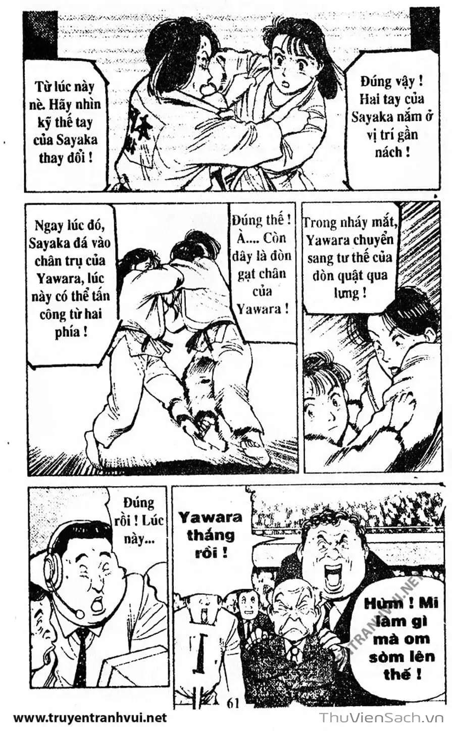 Truyện Tranh Tiểu Thư Nhu Đạo - Yawara! trang 6