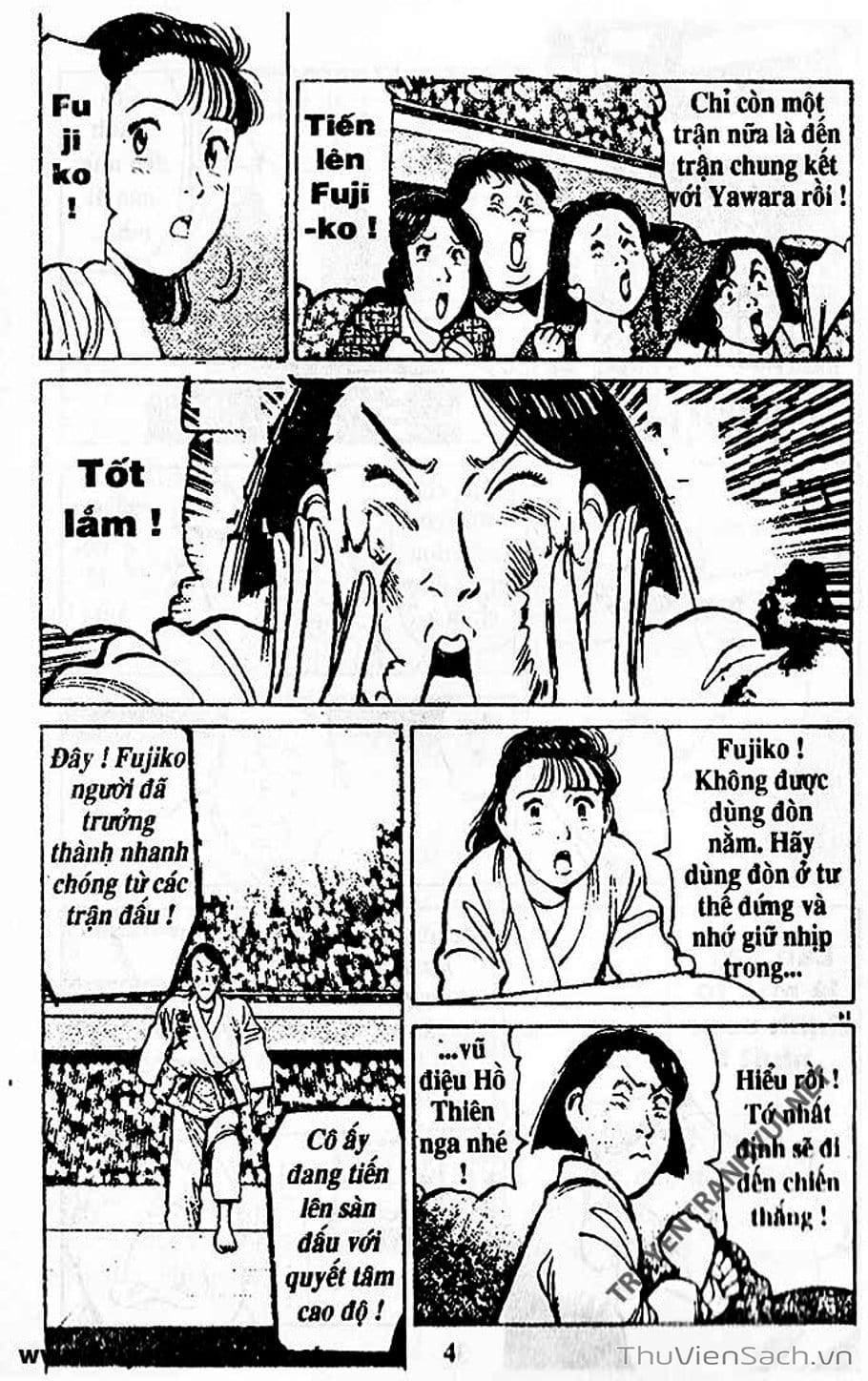Truyện Tranh Tiểu Thư Nhu Đạo - Yawara! trang 6