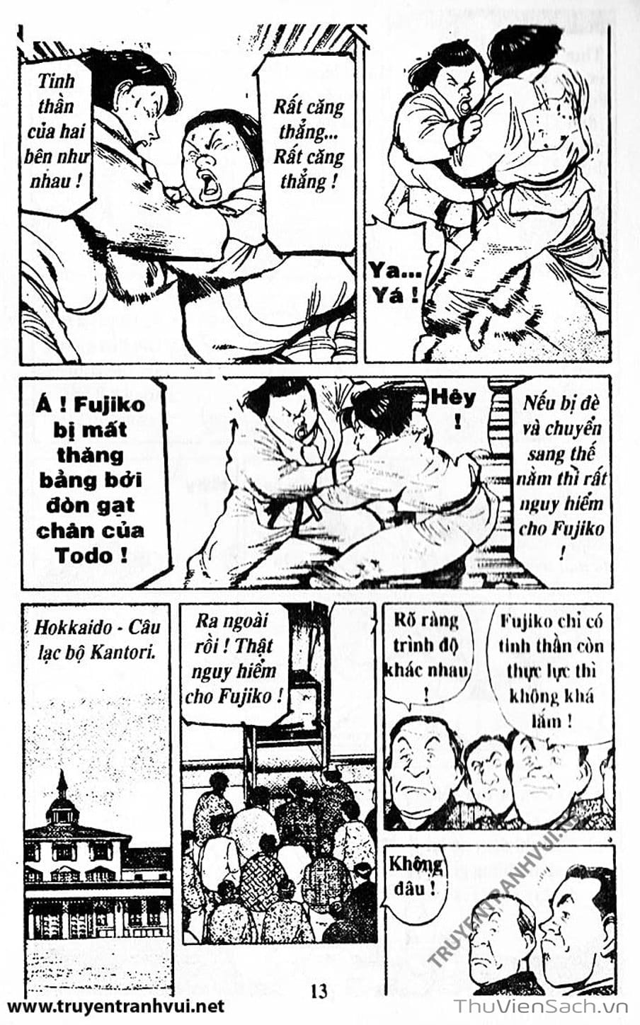 Truyện Tranh Tiểu Thư Nhu Đạo - Yawara! trang 6