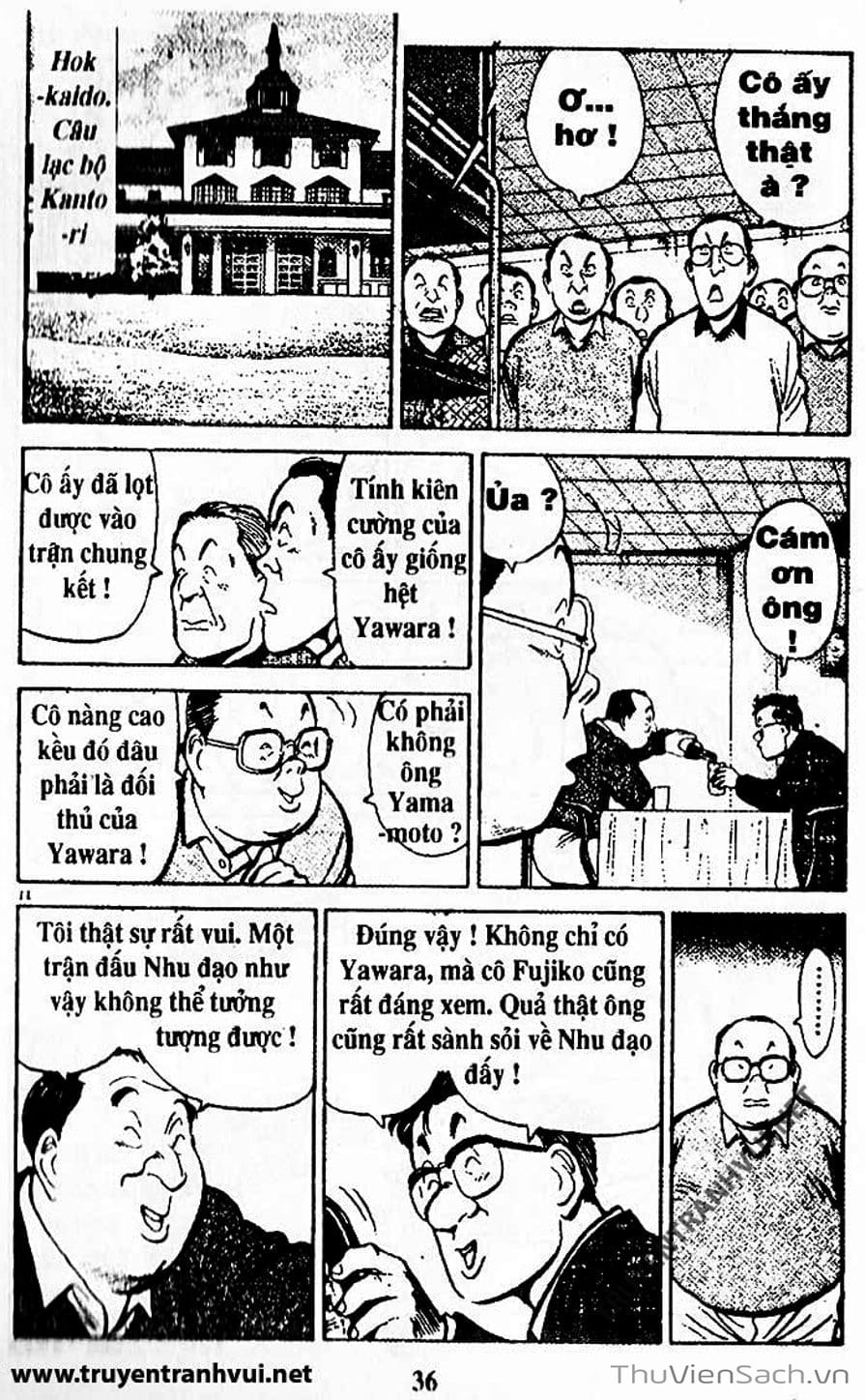 Truyện Tranh Tiểu Thư Nhu Đạo - Yawara! trang 3821