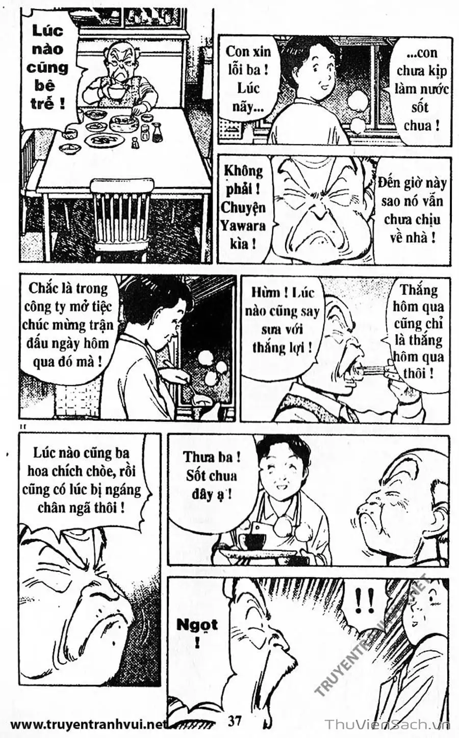 Truyện Tranh Tiểu Thư Nhu Đạo - Yawara! trang 6