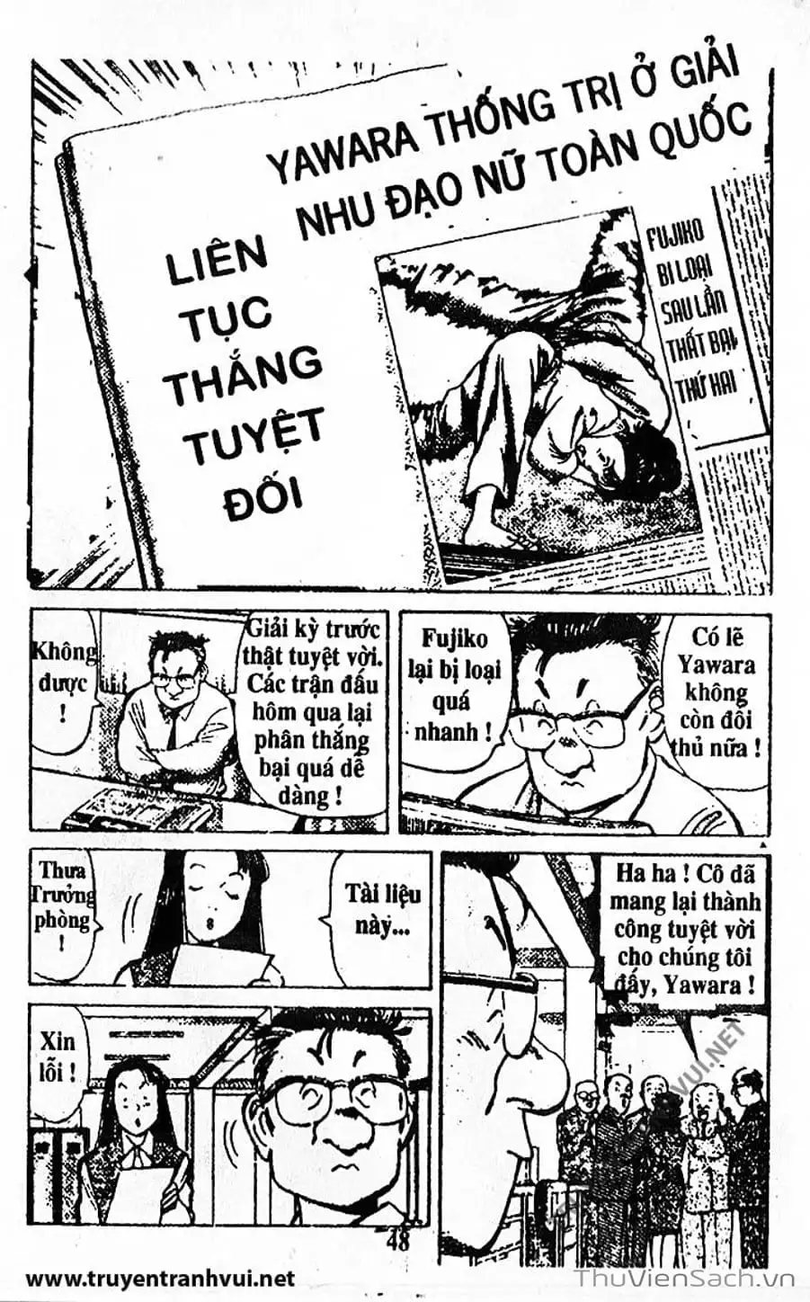 Truyện Tranh Tiểu Thư Nhu Đạo - Yawara! trang 6