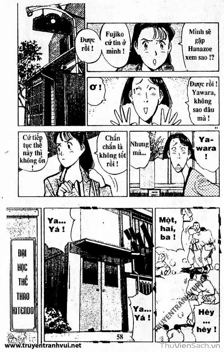 Truyện Tranh Tiểu Thư Nhu Đạo - Yawara! trang 6