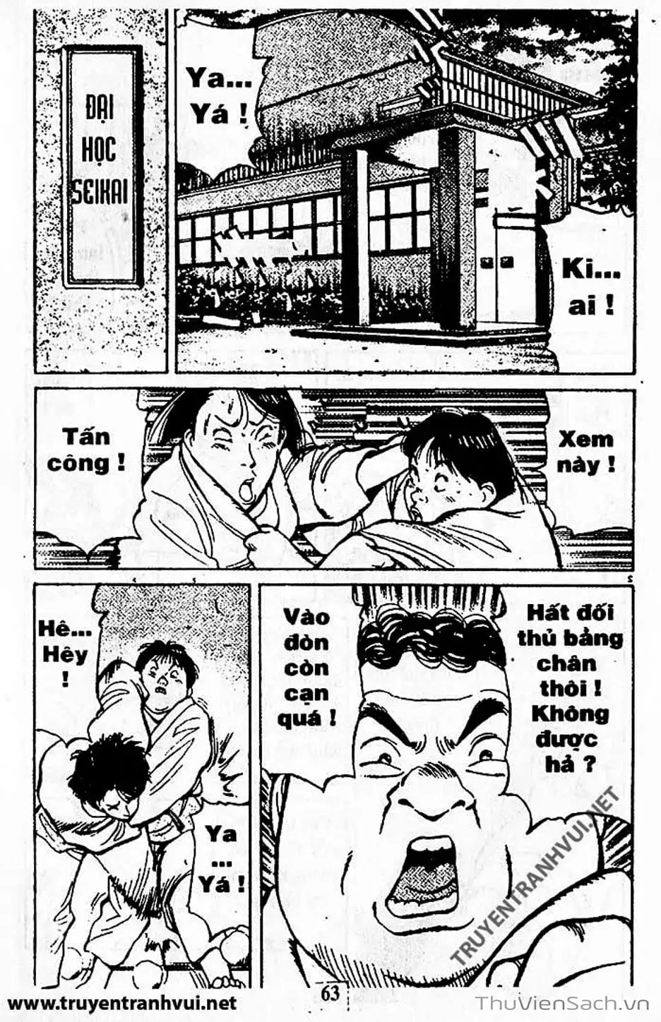 Truyện Tranh Tiểu Thư Nhu Đạo - Yawara! trang 6