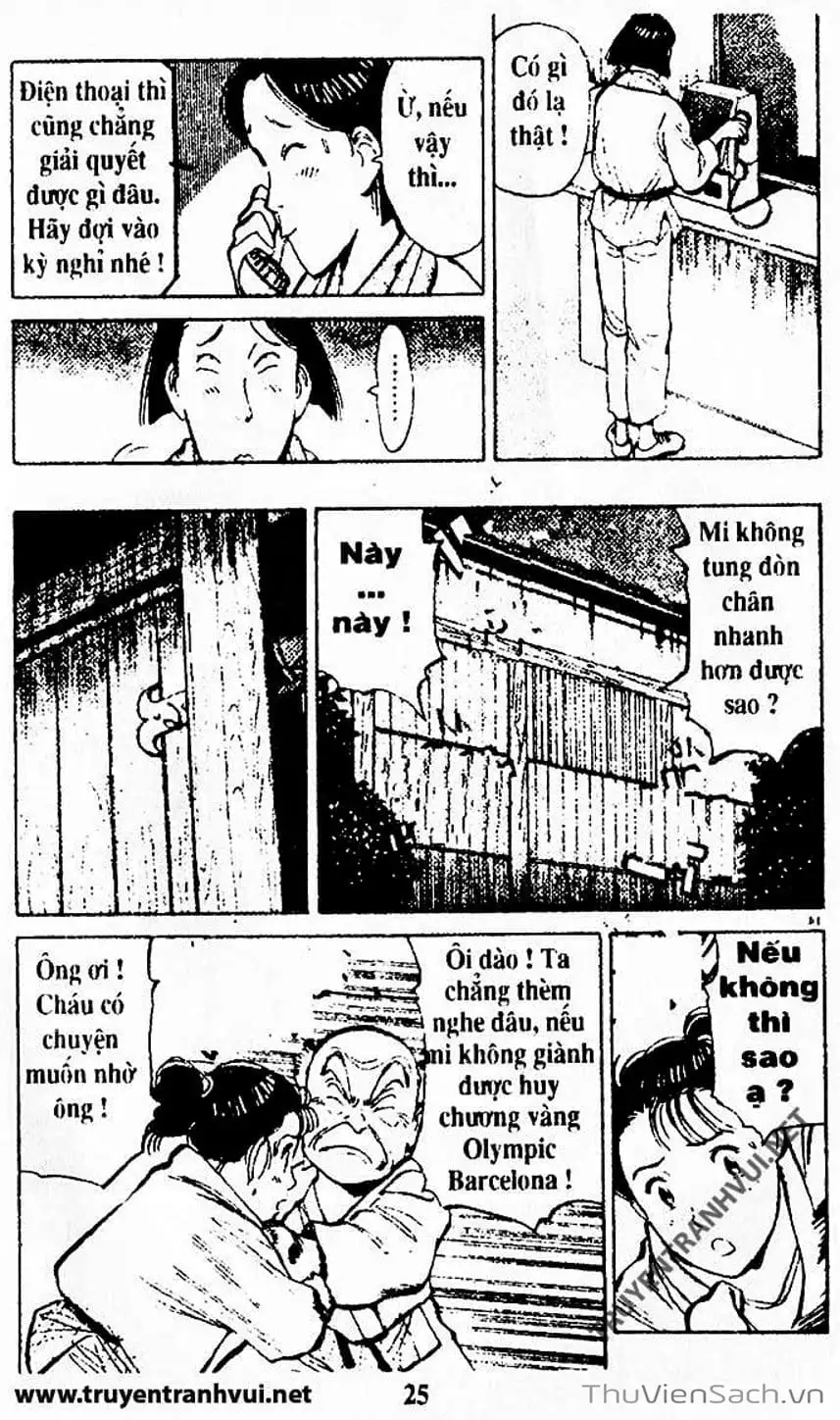 Truyện Tranh Tiểu Thư Nhu Đạo - Yawara! trang 6