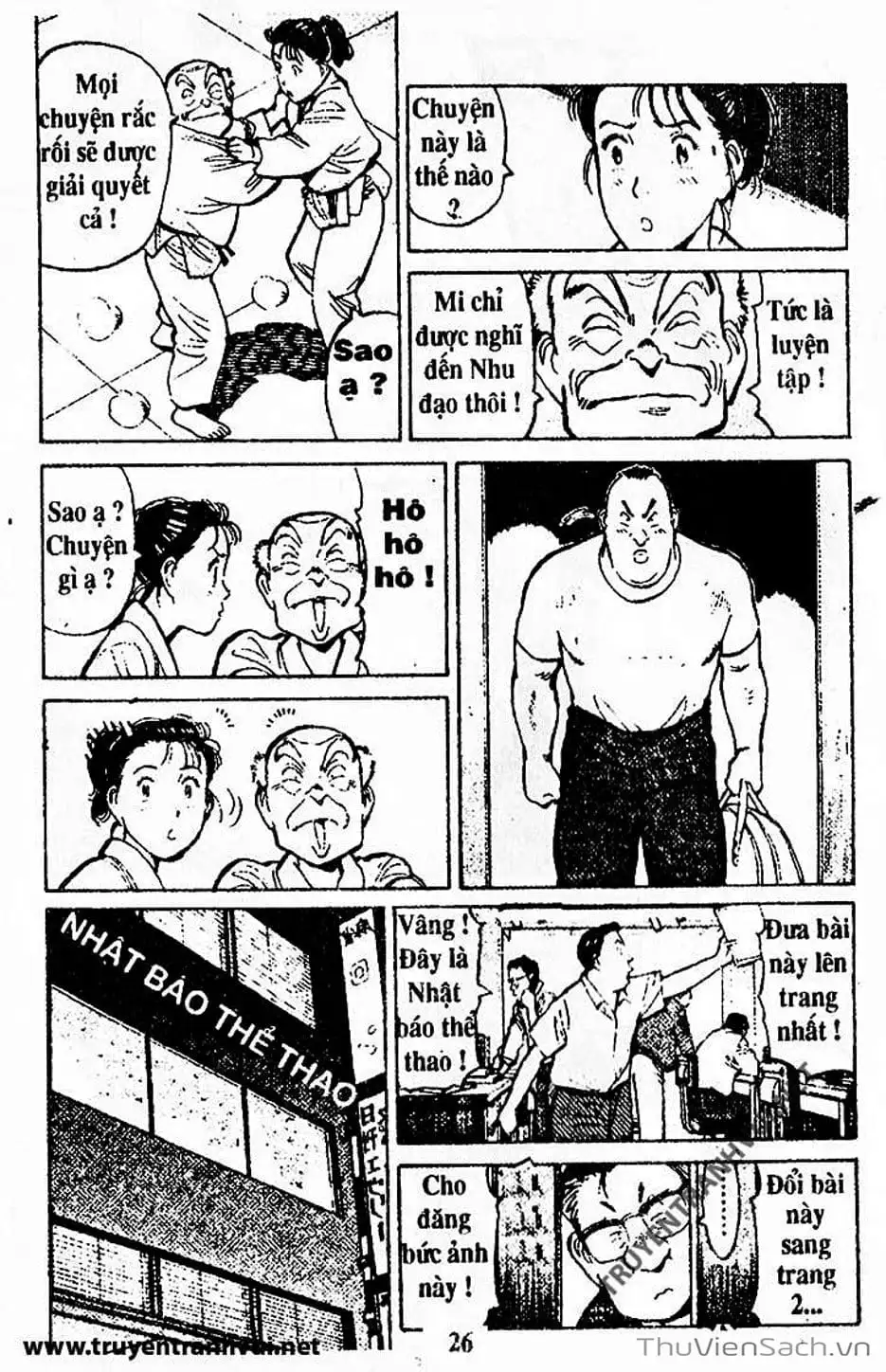 Truyện Tranh Tiểu Thư Nhu Đạo - Yawara! trang 6