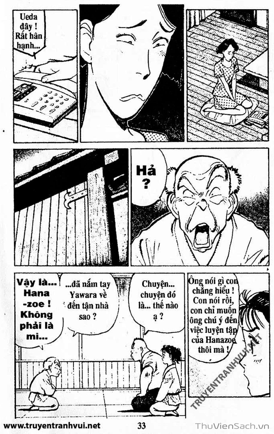 Truyện Tranh Tiểu Thư Nhu Đạo - Yawara! trang 6