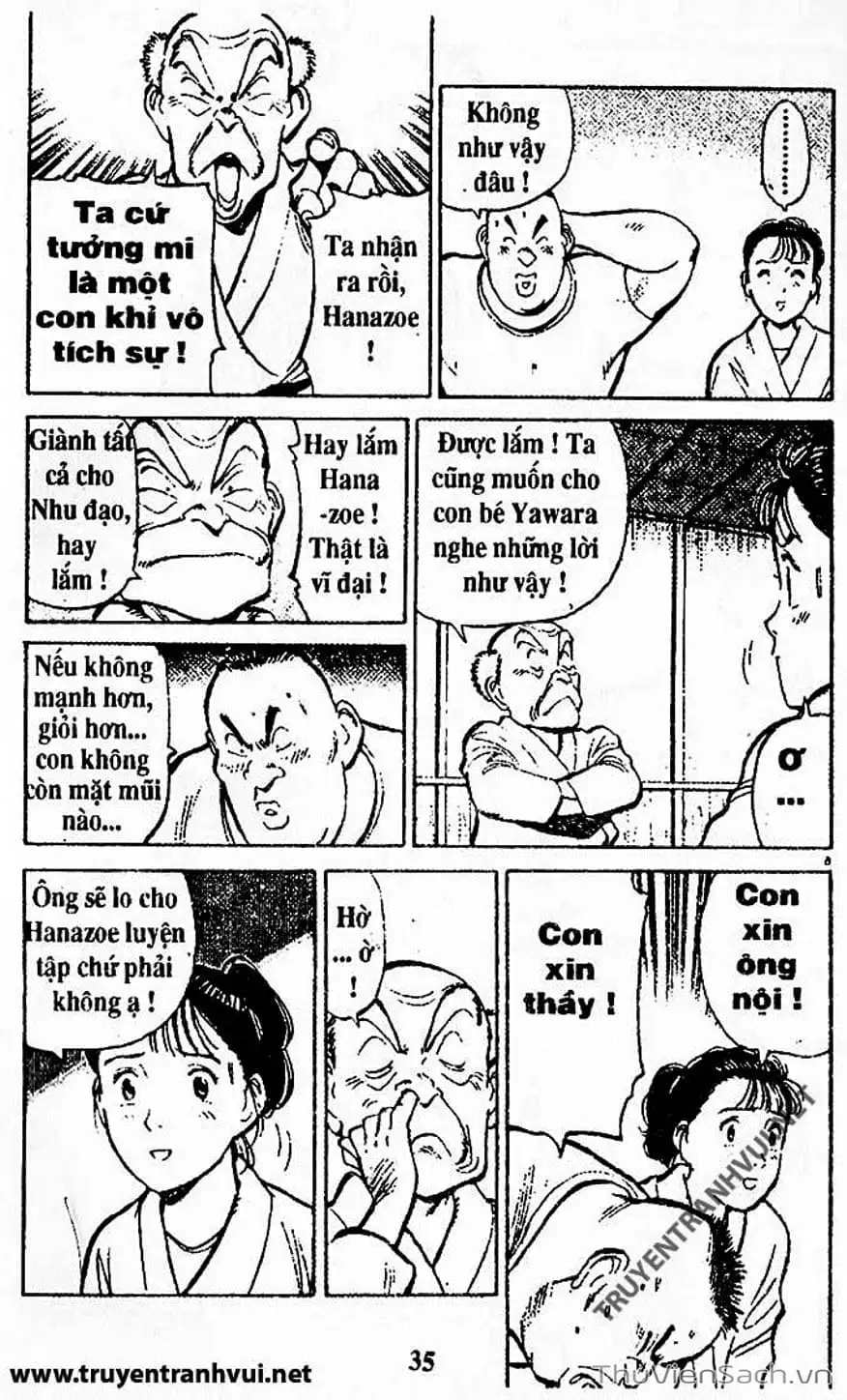 Truyện Tranh Tiểu Thư Nhu Đạo - Yawara! trang 6