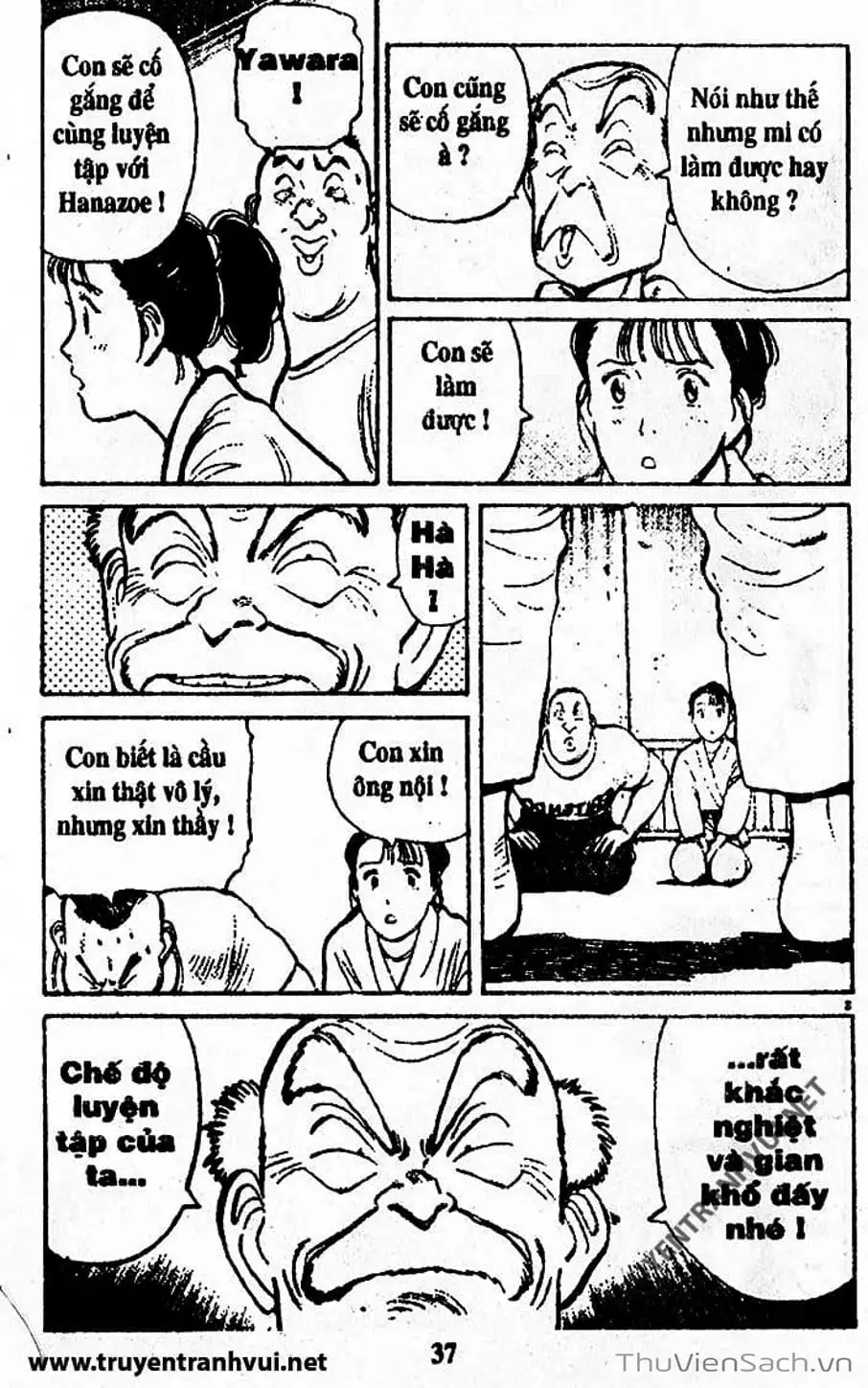 Truyện Tranh Tiểu Thư Nhu Đạo - Yawara! trang 6