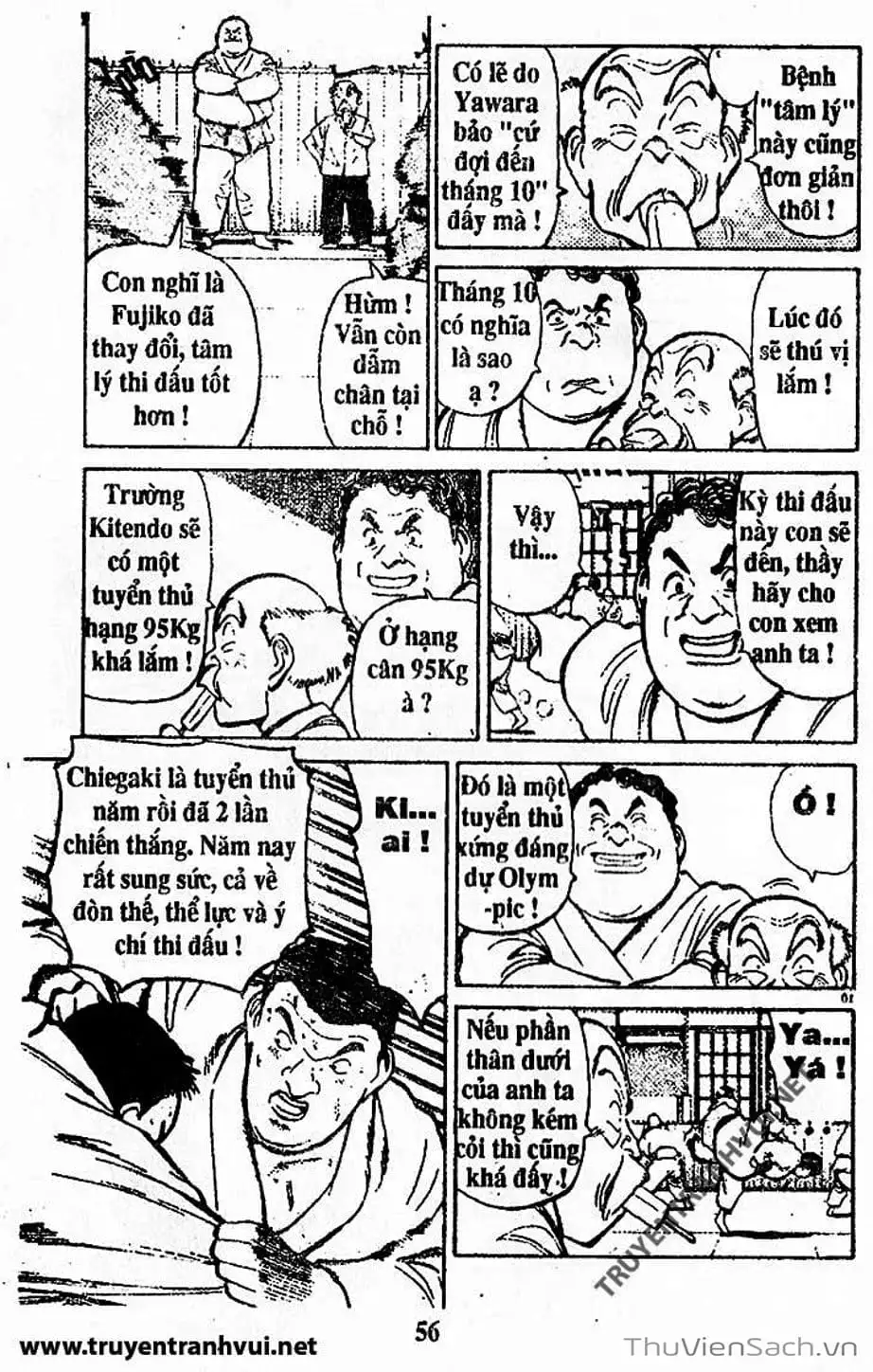 Truyện Tranh Tiểu Thư Nhu Đạo - Yawara! trang 6