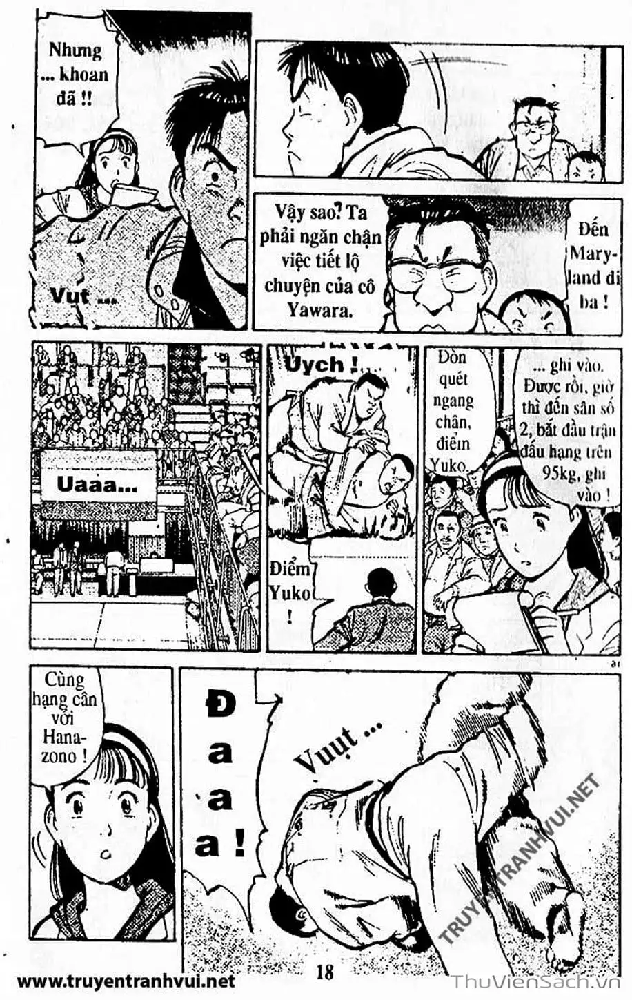 Truyện Tranh Tiểu Thư Nhu Đạo - Yawara! trang 6