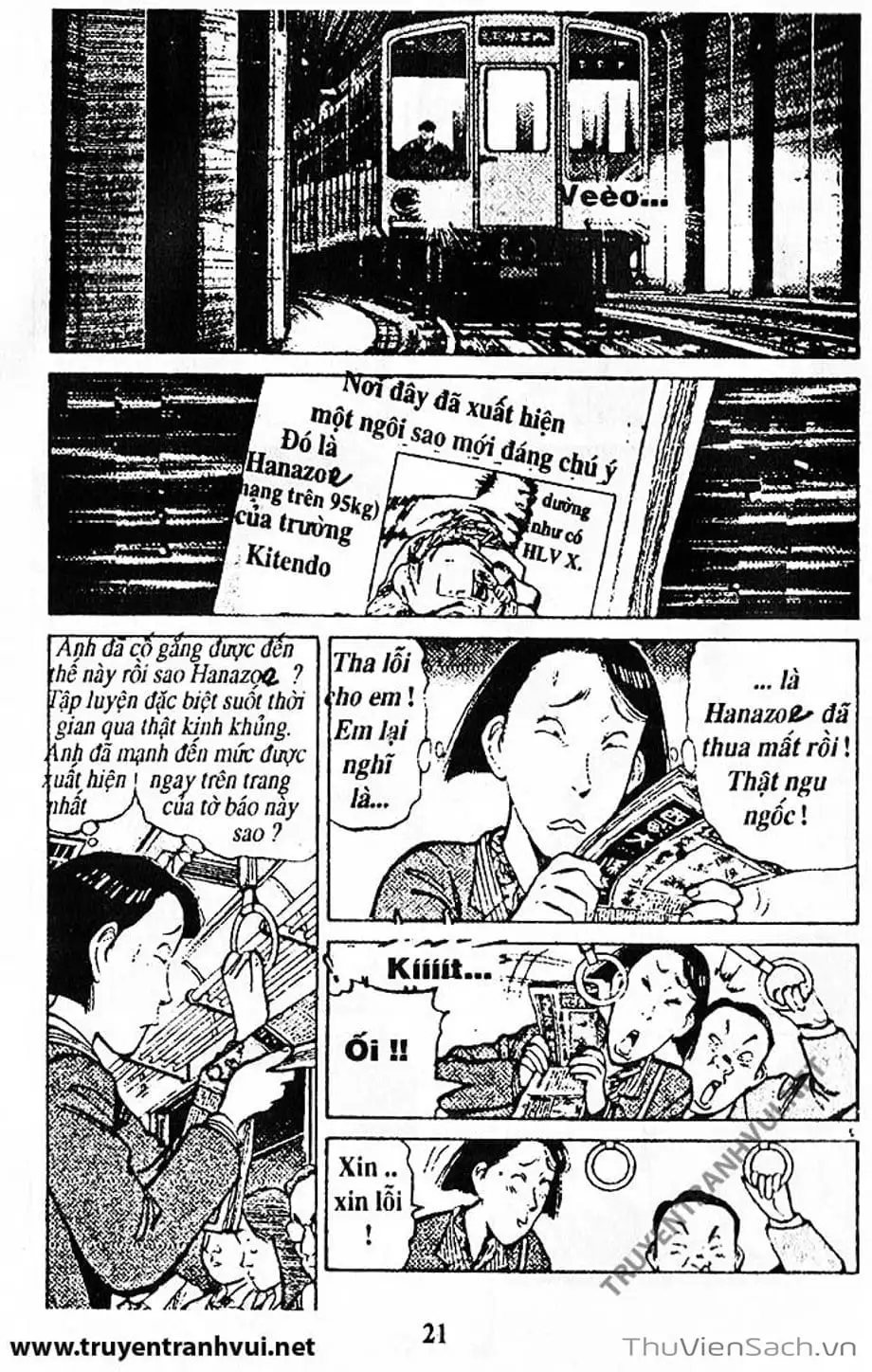 Truyện Tranh Tiểu Thư Nhu Đạo - Yawara! trang 6