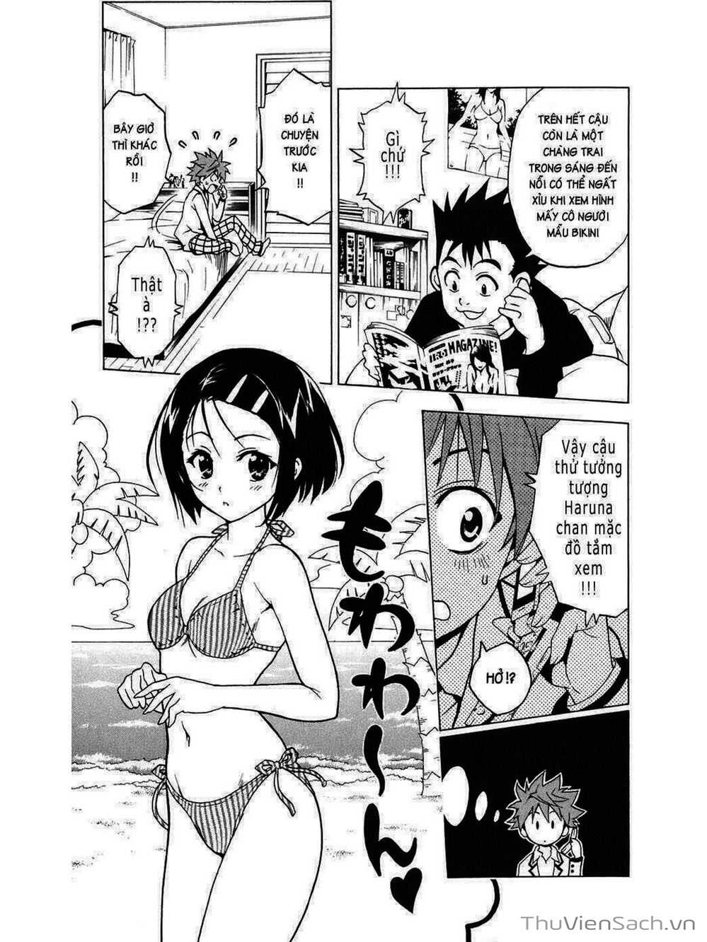 Truyện Tranh Bóng Tối Hoàng Kim - To Love Ru Darkness trang 8