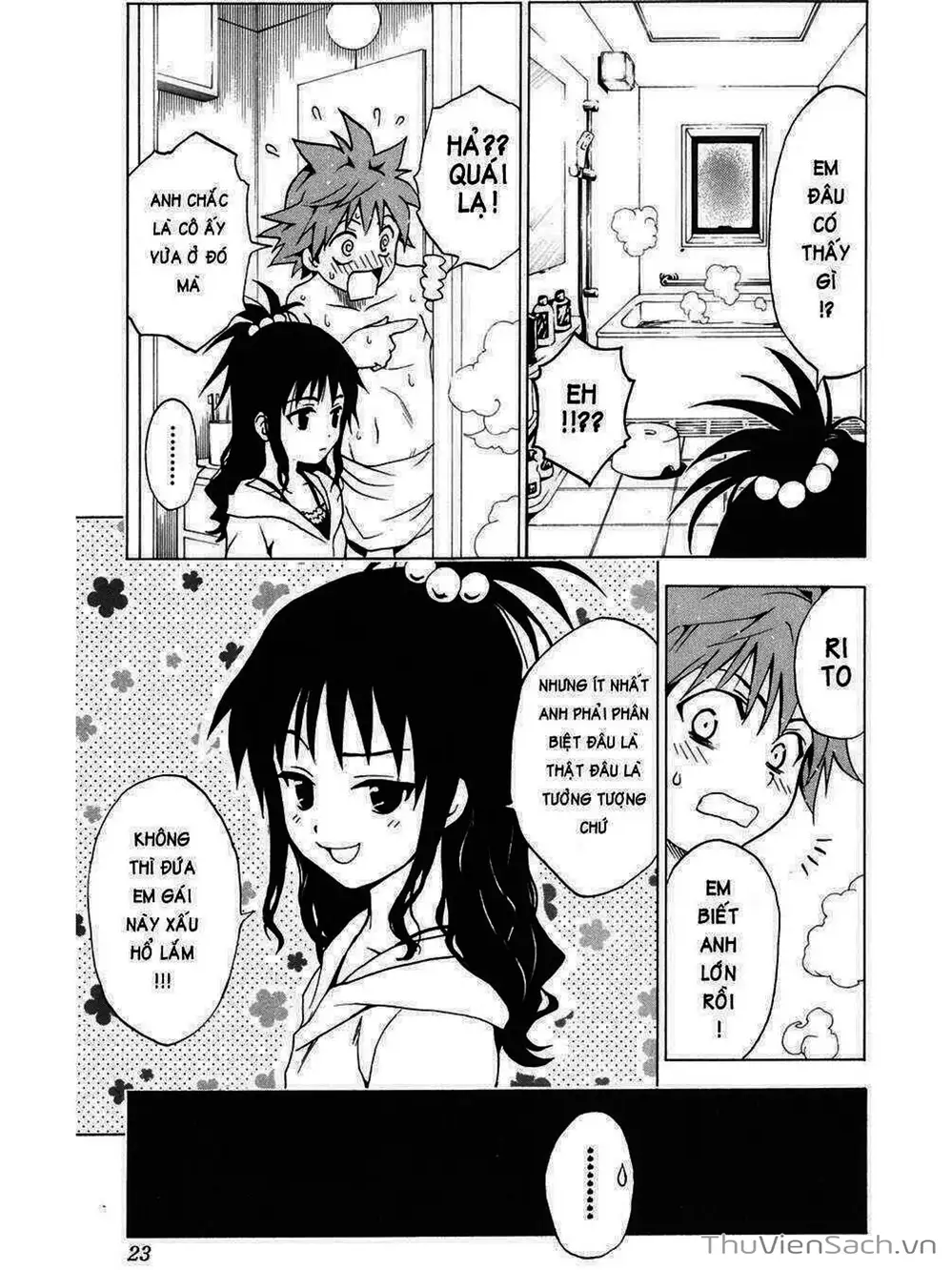 Truyện Tranh Bóng Tối Hoàng Kim - To Love Ru Darkness trang 8