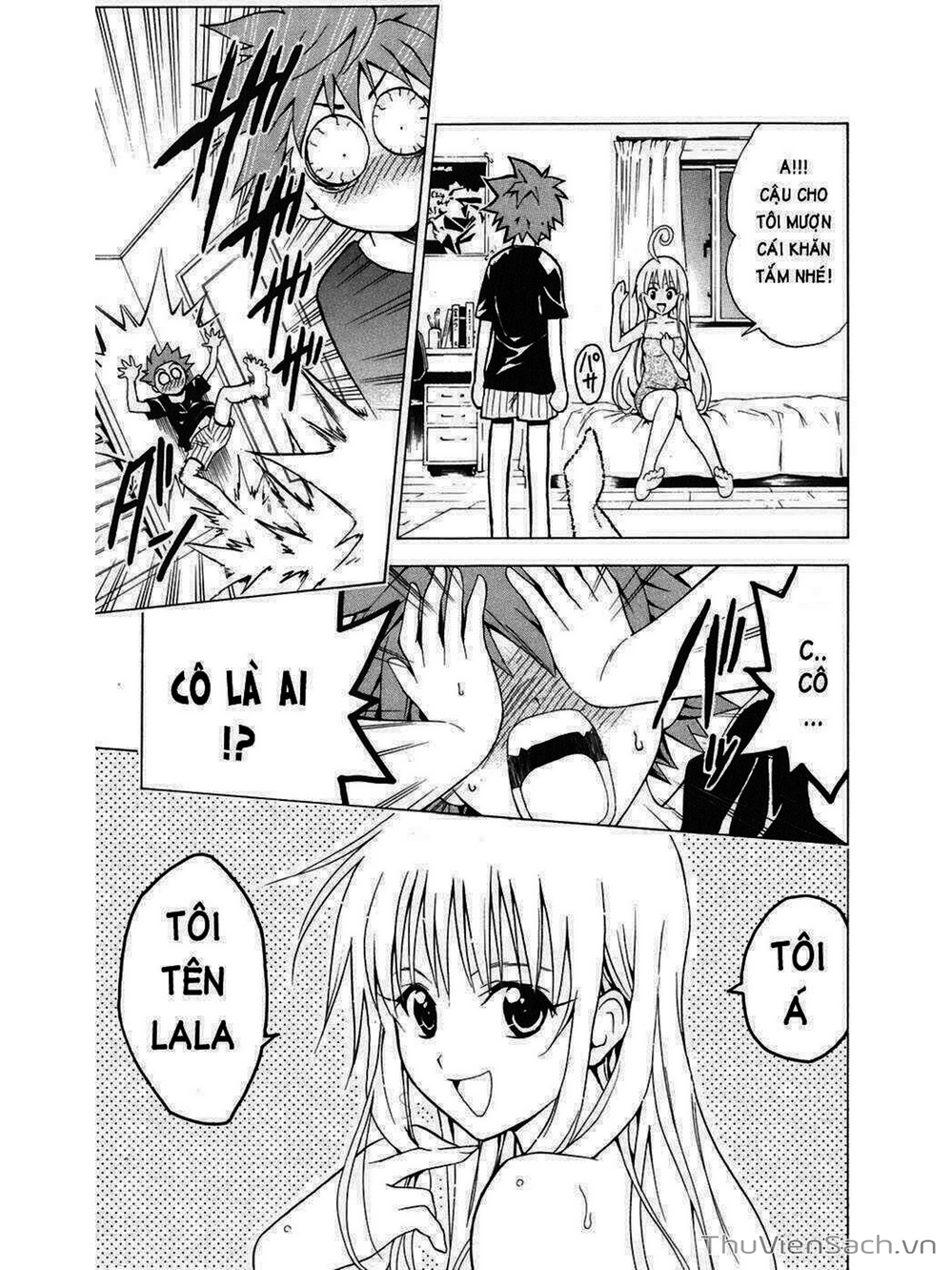 Truyện Tranh Bóng Tối Hoàng Kim - To Love Ru Darkness trang 8