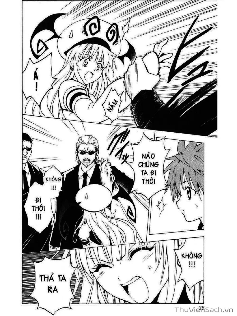 Truyện Tranh Bóng Tối Hoàng Kim - To Love Ru Darkness trang 8