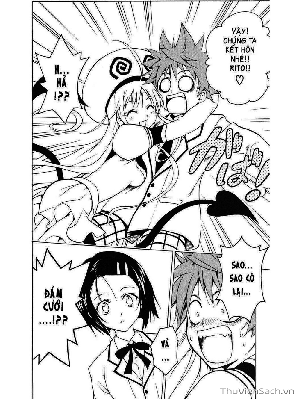 Truyện Tranh Bóng Tối Hoàng Kim - To Love Ru Darkness trang 8