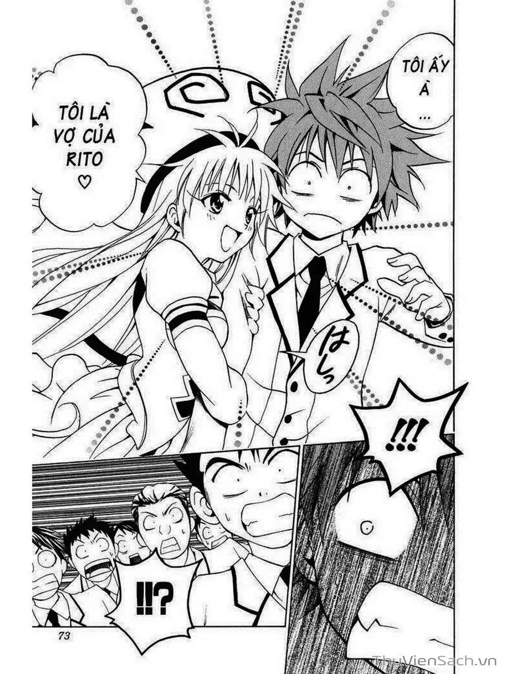 Truyện Tranh Bóng Tối Hoàng Kim - To Love Ru Darkness trang 8